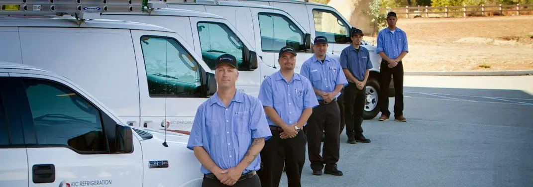 KIC Refrigeration crew ready for Mini Split Repair jobs across Pontiac